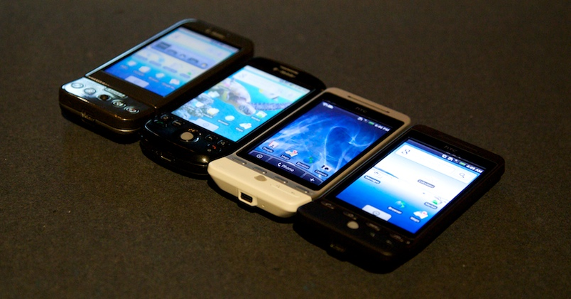 Illustration for article titled HTC Android Family Portraits: G1, myTouch 3G and Hero
